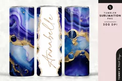 Personalised Name Tumbler Wrap PNG Sublimation | Glitter Product Image 1