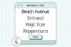 Neat Handwriting Font Mini Bundle Product Image 1