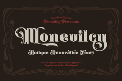 Monevilcy Antique Font Product Image 1