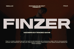 Finzer - Modern Extended Sans Product Image 1