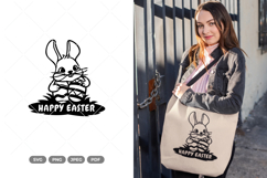 Happy Easter SVG &amp; Clipart Product Image 1