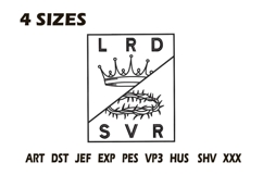 LRD SVR Embroidery Design Product Image 1