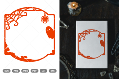 Halloween Frames SVG &amp; Clipart Product Image 1