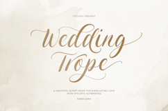 Wedding Trope - Romantic Script Product Image 1