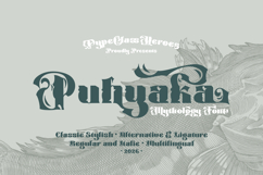 Puhyaka Mythology Font Product Image 1