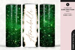 Personalised Name Tumbler Wrap PNG Sublimation | Glitter Product Image 1