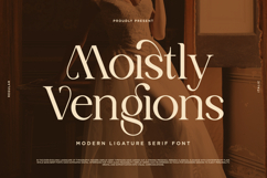 Moistly Vengions - Modern Serif Font Product Image 1