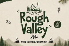 Rough Valley Bold &amp; Friendly Display Font Product Image 1