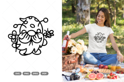 Bee Gnome SVG &amp; Clipart Product Image 1