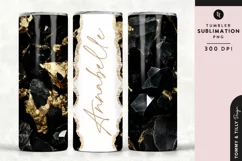 Personalised Name Tumbler Wrap PNG Sublimation | Glitter Product Image 1