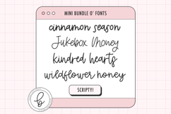 Cute Cursive Font Mini Bundle Product Image 1