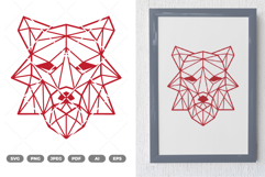 Wolf Head SVG &amp; Clipart Product Image 1