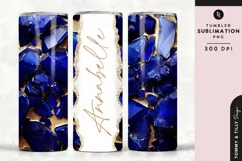 Personalised Name Tumbler Wrap PNG Sublimation | Glitter Product Image 1