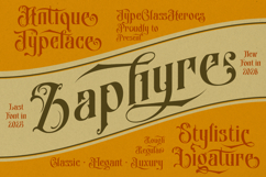 Zaphyre Antique Font Product Image 1
