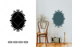 Vintage Ornament SVG &amp; Clipart Product Image 1