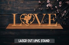 Valentine Laser Cut Stand I Valentine Home Decor Product Image 1