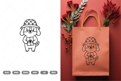 Valentine Pet SVG &amp; Clipart Product Image 1