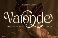 Varonde - Luxury Serif Font Product Image 1