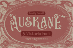 Auskane Victorian Font Product Image 1
