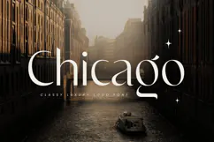 Chicago - Classy Luxury Logo Font Product Image 1