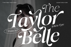 The Taylor Belle | Elegant Feminine Serif Display Product Image 1