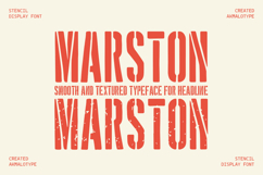 Marston Font - Vintage Product Image 1