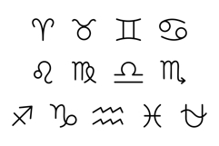Zodiac Symbol Icons Set Product Image 4