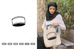 Ramadan Cap Doodle SVG &amp; Clipart Product Image 1