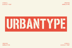 Urbantype Font - Grunge Effect Product Image 1