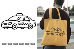 Taxi SVG &amp; Clipart Product Image 1