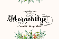 Moranbillye Script Font Product Image 1