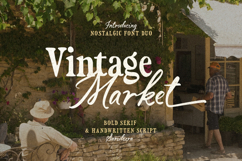 Vintage Market - Nostalgic Font Duo Product Image 1