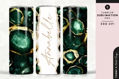 Personalised Name Tumbler Wrap PNG Sublimation | Glitter Product Image 1