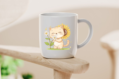 Cute Baby Elephant with Pumpkin Product Image 4