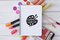 Teaching Is A Work Of Art SVG PNG Product Image 2
