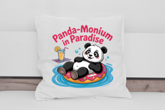 Panda-Monium in Paradise Float Clipart Product Image 2