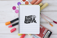 Every Brain Is Beautiful SVG PNG Product Image 2