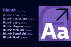 Blumir font family Product Image 3