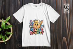 Reading Queen Girl Clipart Sublimation PNG Product Image 2