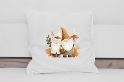 Gnome Couple Autumn Clipart Product Image 2