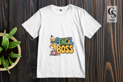 Ready to Learn Pencil Clipart Sublimation PNG Product Image 2