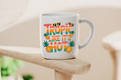 Tropic Like It’s Hot Pineapple Summer Clipart PNG Product Image 4