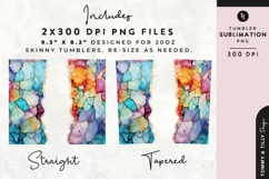 Personalised Name Tumbler Wrap PNG Sublimation | Marble Product Image 2