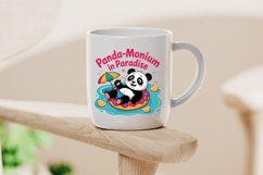 Panda-Monium in Paradise Pool Toy Clipart Product Image 4
