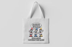 Colorful Crayon Squad Goals Cartoon Clipart PNG Product Image 3