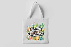 Chillin’ in Paradise Fruit Cocktail Clipart Product Image 1