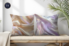 Silk Fabric Texture with Soft Folds Seamless Digital Paper Product Image 2