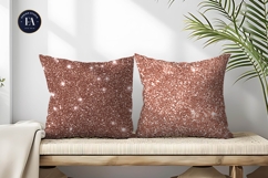 Shiny Rose Gold Sparkling Seamless Art Print Digital Paper Product Image 2