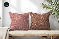 Rose Gold Glitter Seamless Pattern Luxury Digital Paper Product Image 2