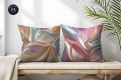 Seamless Luxury Silk Fabric Texture Folds Digital Paper Product Image 2